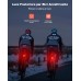 ISEYOU Luce Posteriore Bici [2 Pezzi], USB-C Ricarica Rapida LED Fanale Posteriore Bici, 6 Modalità di Illuminazione,Leggera & Portatile, IP65 Impermeabili, Luci Bici per MTB/Corsa/Strada Ciclismo