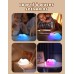 ISEYOU Veilleuse Bébé, Veilleuse Enfant Rechargeable Avec 10 Effets de Couleur & 2 Modes Contrôle Tactile, Silicone Veilleuse Bebe, Portable Lampe Nuit pour Enfants Adulte Chevet Chambre Cadeau