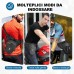 ISEYOU Marsupio da Gamba per Moto, Borsa Gamba Moto per Uomo e Donna in EVA con Multitasche Borsello Multifunzione per Escursionismo, Campeggio, Arrampicata, Ciclismo, Pesca, Corsa