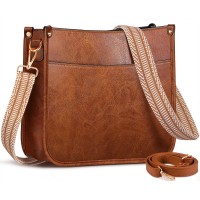 ISEYOU Borsa Tracolla Donna, Borsa a Tracolla in Morbida Pelle PU con Due Spallacci Regolabili Rimovibili Alla Moda, Crossbody Bag per Lavoro Quotidiano, Shopping, Appuntamenti, Viaggi