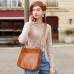 ISEYOU Borsa Tracolla Donna, Borsa a Tracolla in Morbida Pelle PU con Due Spallacci Regolabili Rimovibili Alla Moda, Crossbody Bag per Lavoro Quotidiano, Shopping, Appuntamenti, Viaggi